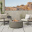 Aegean 36" Round Steel Propane or Natural Gas Fire Pit Table by Real Flame-83911008