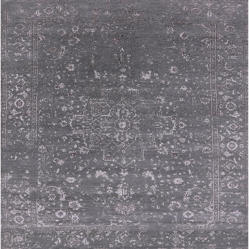 Oriental Indoor Rug, Square 5'