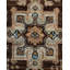 Tapis unique noir / brun 6 pi 1 po x 9 pi Demontra