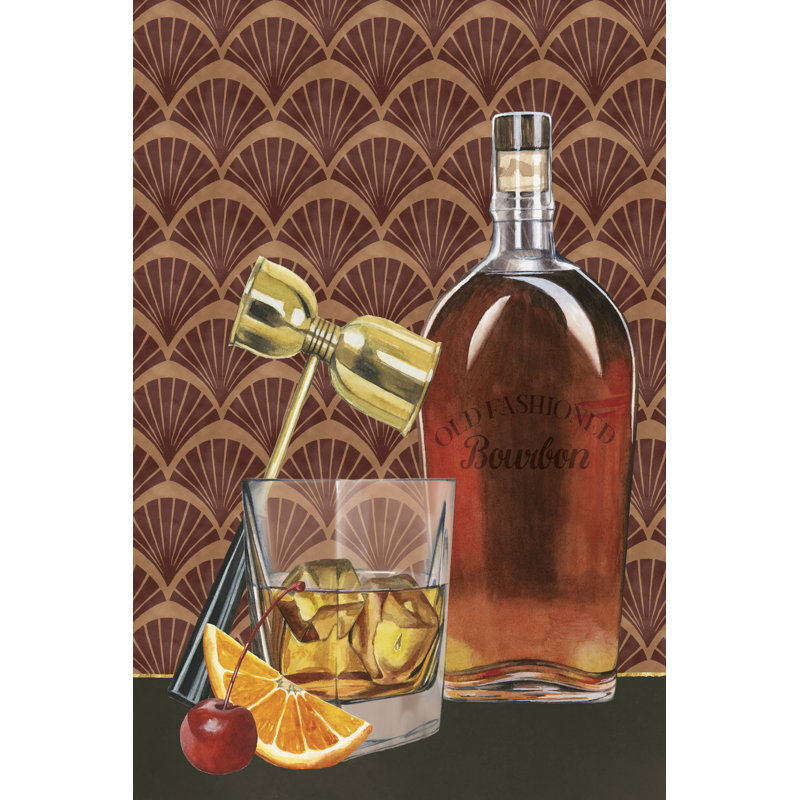 Bar Gatsby II by Grace Popp - Wrapped Canvas Print, 46cm H x 30cm W