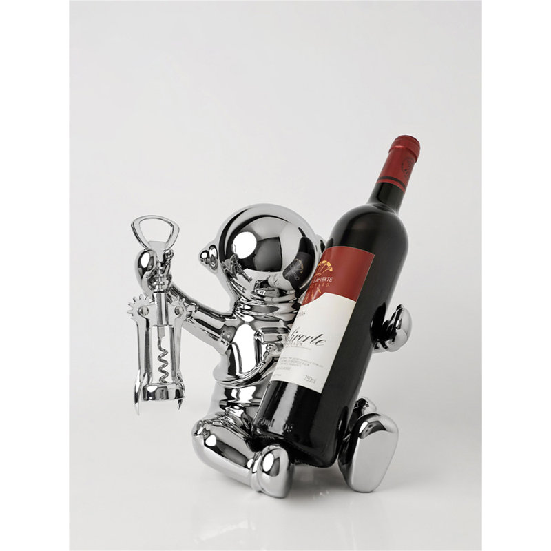 Support à vin de table Catrinel, Argent
