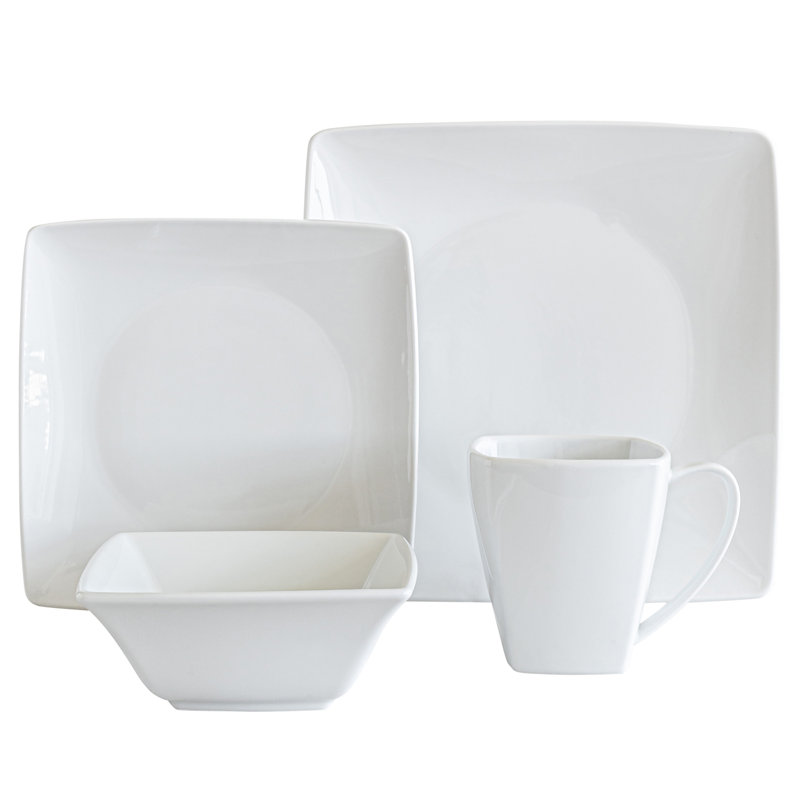 Haberfield 32 Piece Porcelain China Dinnerware Set - Service for 8