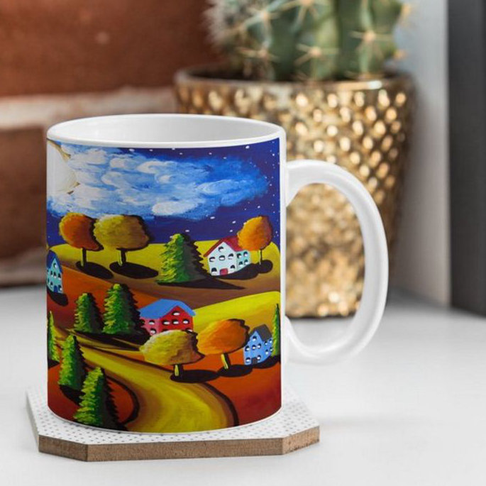 Faustine Ceramic Coffee Mug