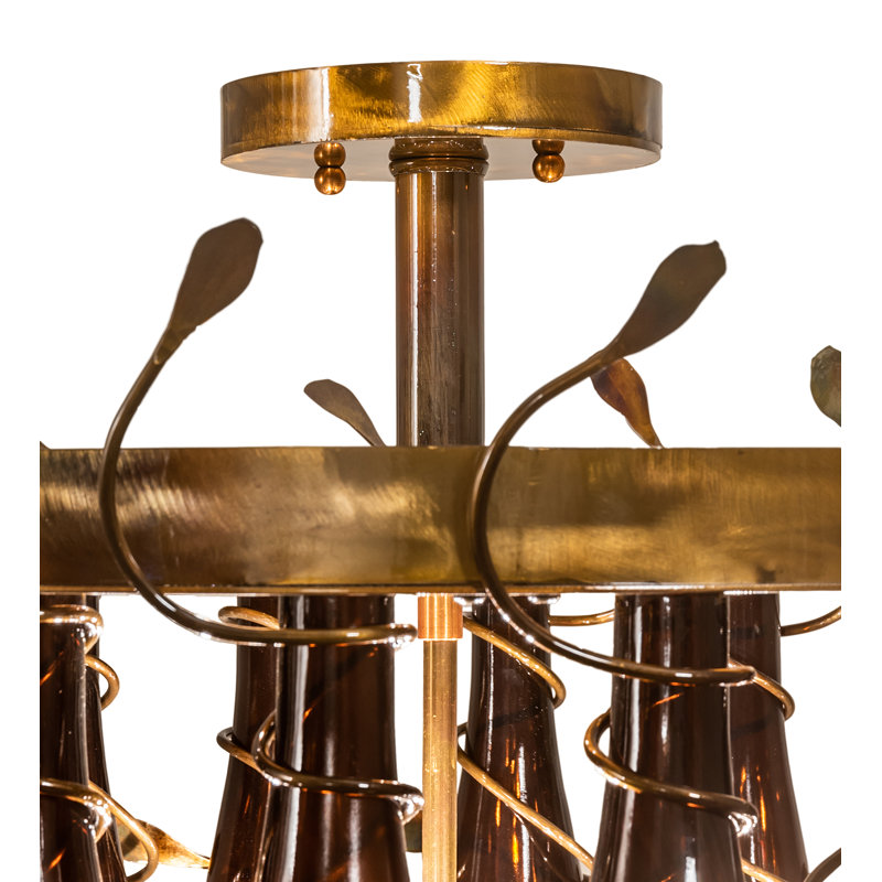 Thomasina Glass Flush Mount