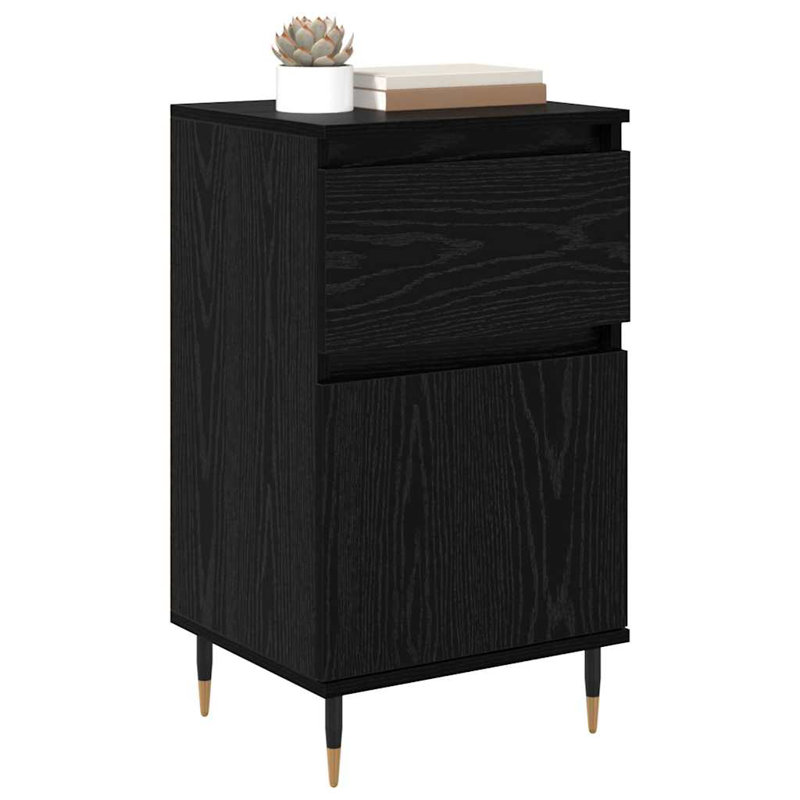 40cm Sideboard, Black Oak