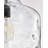 Clear Dimpled Glass Single Light Pendant