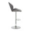 Ensemble de 2 tabourets de bar réglables avec dossier et repose-pieds, chaises de bar à hauteur de comptoir pour la cuisine-542412028