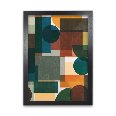 Colourful Abstract Modern - Print