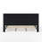 Martha Stewart Kay Upholstered Platform Bed With Channel Stitched Wingback Headboard-97967470-97967473