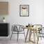 «Morning Coffee», art mural encadré flottant minimalisme, par Natalie Carpentieri-1723232198-1723232193