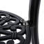 Round Metal Outdoor Bistro Table With Umbrella Hole , 81cm cm W 81cm cm D