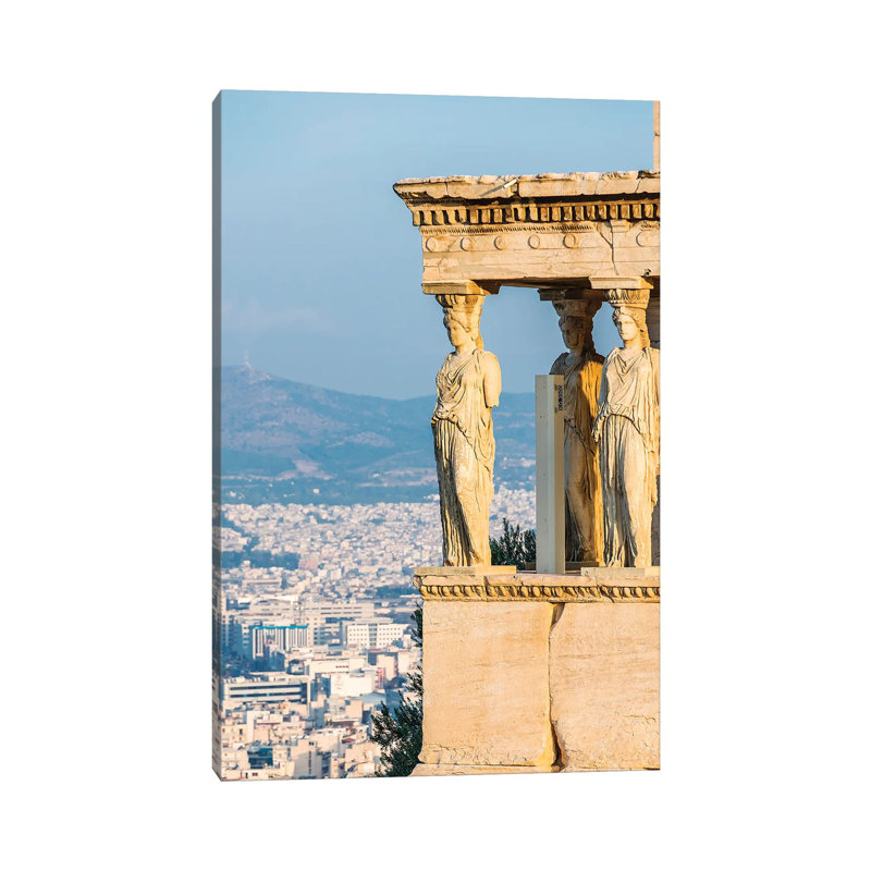 Athens, Greece VII 1 Piece Wall Art on Canvas, 101.6 cm H x 66.04 cm W x 1.91 cm D, Wrapped Canvas