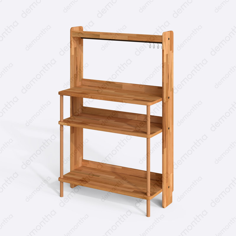 Narva 4-Tier Coffee Bar Stand – Compact Tiered Shelf For Kitchen Or Living Room