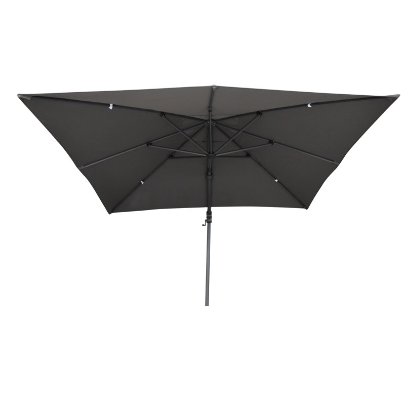 Parasol carré 10' en porte-à-faux Logenita