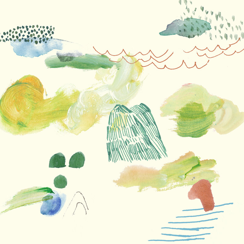 The Lightly Sky II by Melissa Wang - Wrapped Canvas Print, 91cm H x 91cm W x 3.8cm D