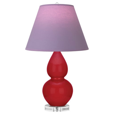 Petite lampe d'appoint à double gourde