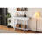 Elegant Retro Console Table With Curved Design And Smooth Glaze For Entryways, Living Rooms And Hallways