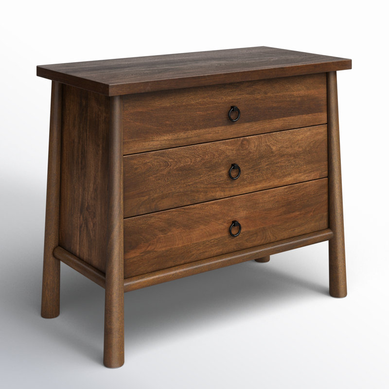Freddie 3 - Drawer Dresser, Brown