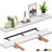 Miami 60" W x 8" D Floating Shelves Set with Invisible Wall Mount Brackets-111448273