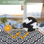 Tapis de paille en plastique à motif géométrique pour l'extérieur-781148346