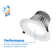 Clr-Select 8-Inch Black High Output Commercial Canless Led Downlight Kit