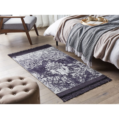 Akeilah Southwestern Viscose Hand Woven Area Rug
