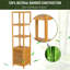 Vizcarrondo Solid Wood Freestanding Linen Cabinet