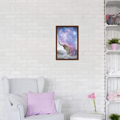 «Elephant - Dust Galaxy» par Soaring Anchor Designs - impression d'art graphique
