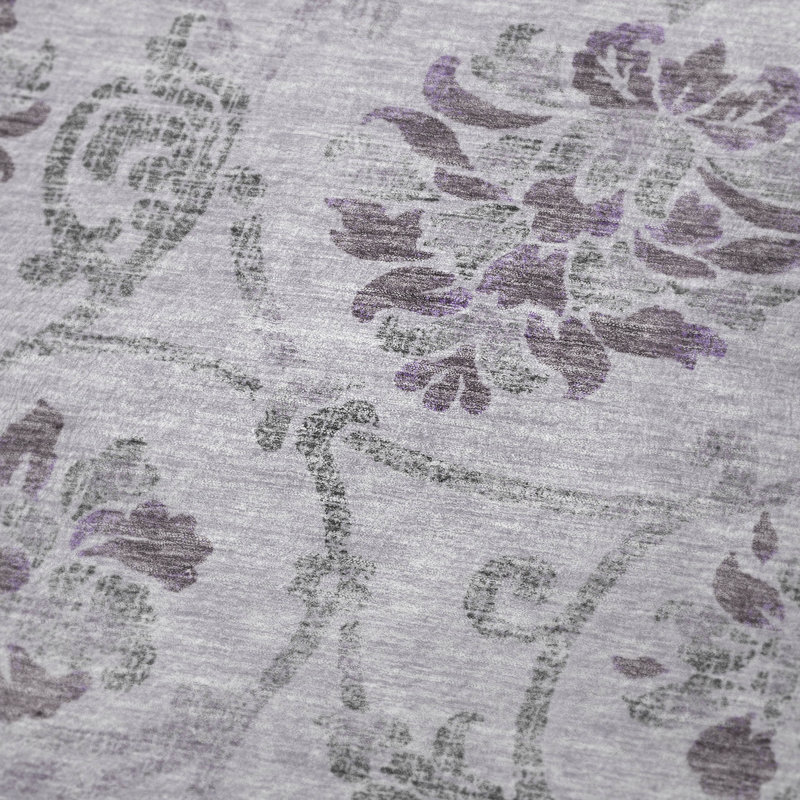 Jeté floral Sherpa ASB762 Addison, Lavande