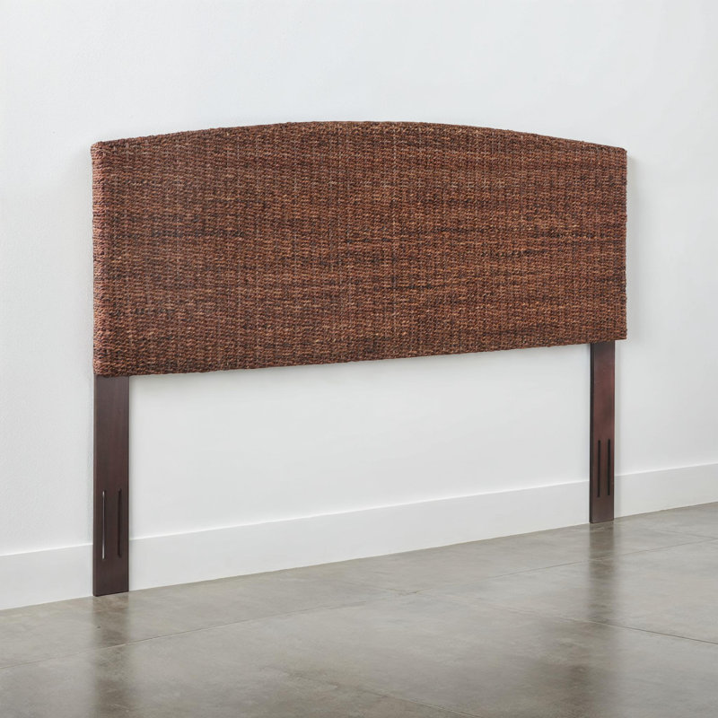 Tavistock Natural Woven Headboard, King, Mahogany