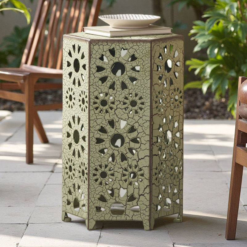 12" SIDE TABLE, Green