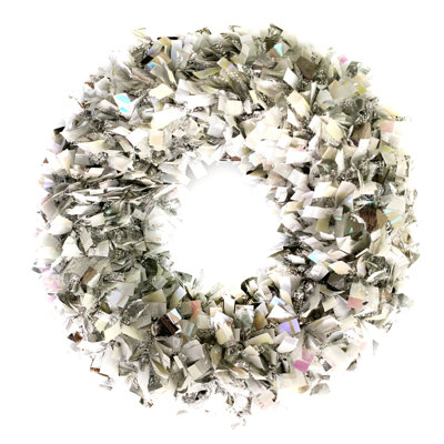15 inch Bent Tip Sparkle Elegance Wreath