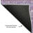 Premium Machine Washable Prisco Lavender Rug-2047118115