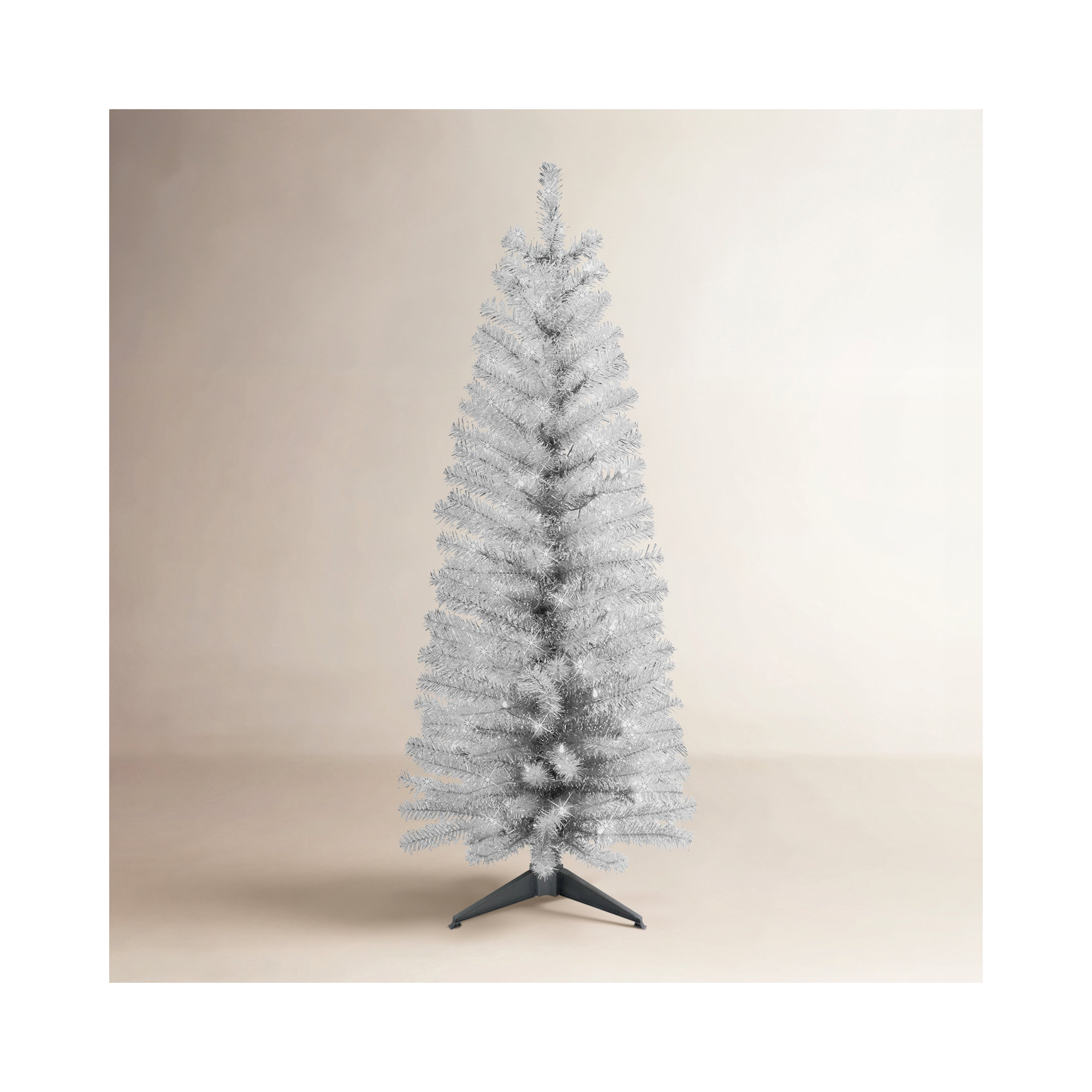 54' Lighted Artificial Fir Christmas Tree