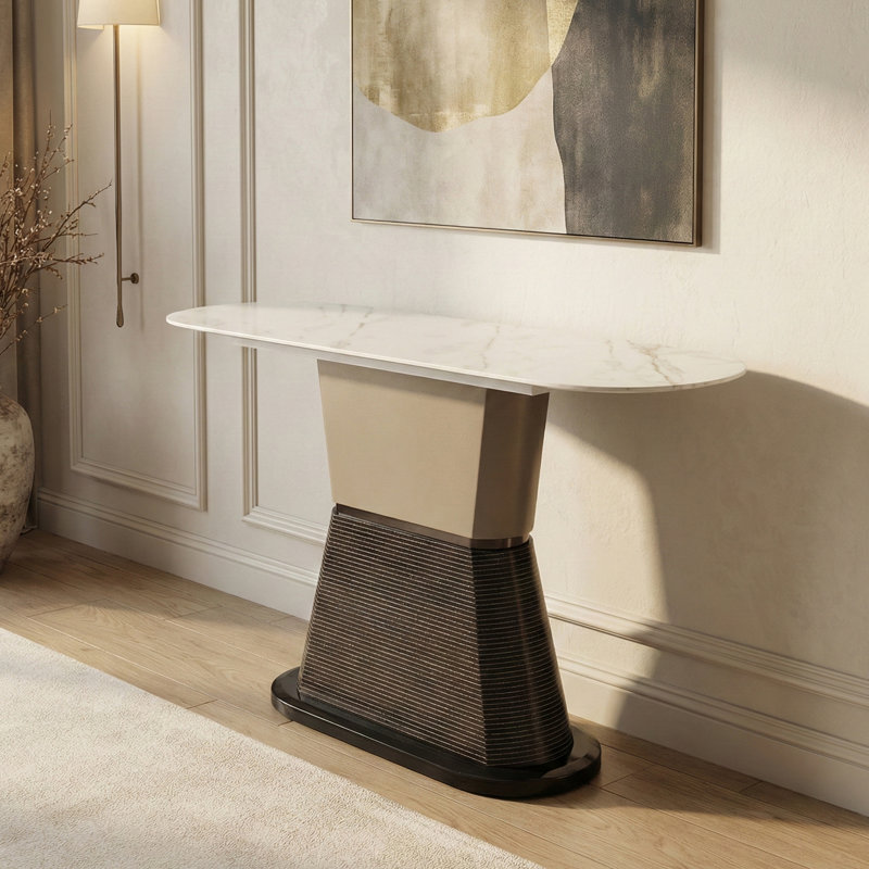 Chataqua 120cm Stone Top Console Table