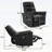 Manual Recliner Chair with 8-Point Massage,Rocking,and Swivel Function-750157056