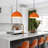 2- light 11.8inches Modern Orange Dome Single Pendant Light For Kitchen,Restaurant Room Aisle-214436363