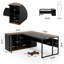 70.8'' L- Shape Executive Desk-275060690
