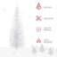Artificial Pencil Christmas Tree With 294 Realistic Branch Tips