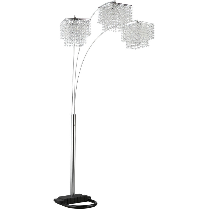 84'' Chrome Tree Floor Lamp