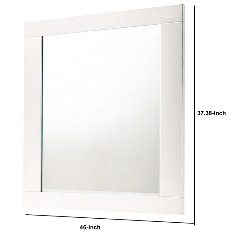 Flat Wall Mirror, 37.78" x 46 "