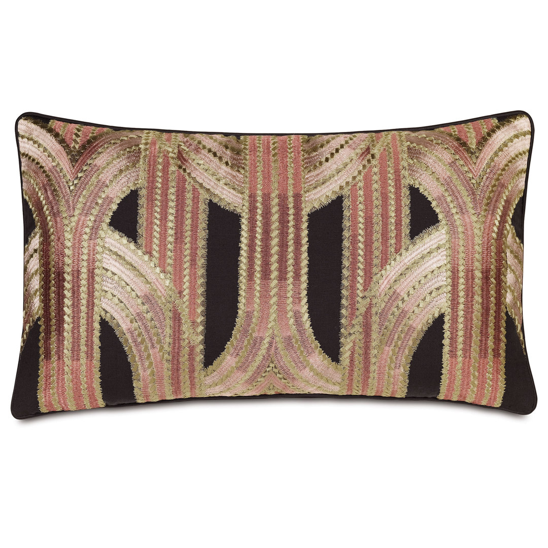 Arwen Embroidered Decorative Pillow Cover & Insert Eastern Accents