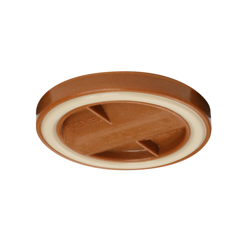 Bed Roller/Furniture Wheel Gripper Cup Coaster, Caramel