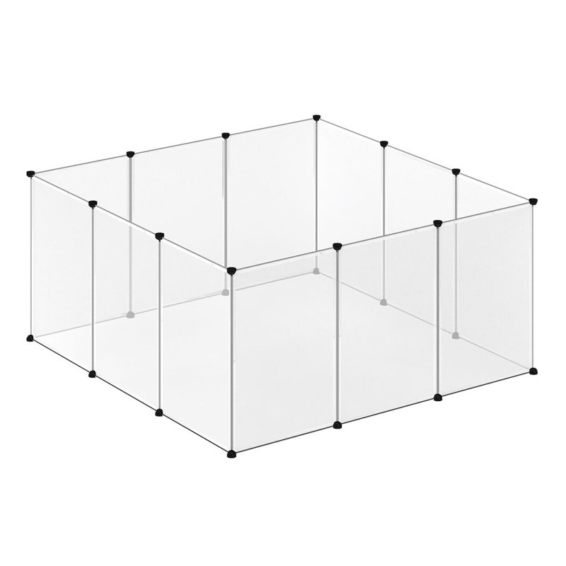 Large Small Animal Playpen DIY Pet Fence for Rabbit Hamster Puppy Guinea Pig Dog   