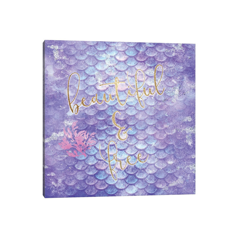 Line The Sea A by Kimberly Allen - Print on Canvas, 66.04cm H x 66.04cm W x 1.91cm D, Wrapped Canvas