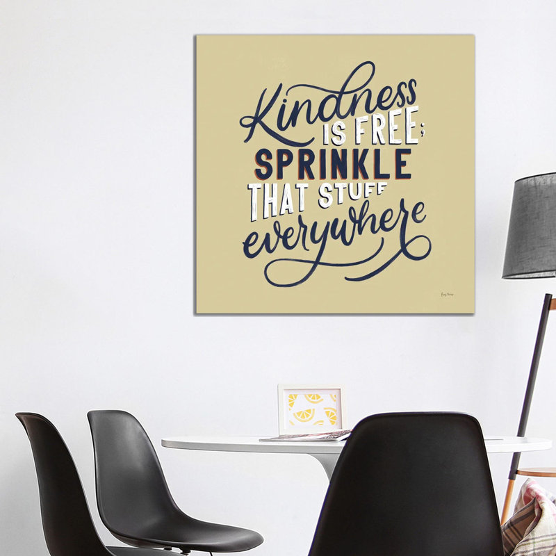Everyday Sentiment IV by Becky Thorns - Wrapped Canvas Print, 93.98 cm H x 93.98 cm W x 1.91 cm D