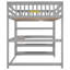Lit mezzanine avec tablettes de rangement et bureau sous le lit-1344954412-1344954387
