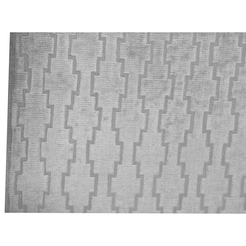 Geometric Area Rug in Gray