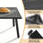 Patio End Table, Outdoor Modern Square Coffee Table-553363977