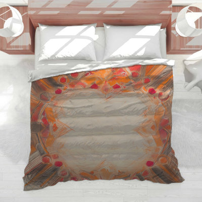 Abstract Circular Shapes Comforter